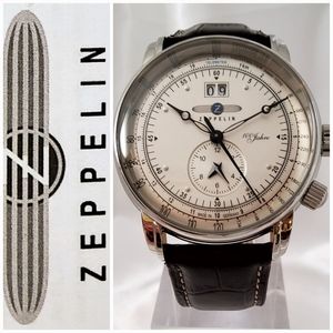 ZEPPELIN 100 JAHRE MAN'S CHRONOGRAPH WATCH, NWT
